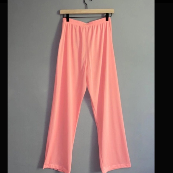 Vintage VANITY FAIR Coral Peach Pajama Set Size Small? Pajamas - Picture 12 of 13